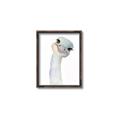 Picture of Ostrich Peekaboo _GroupedProduct_Rectangle_Portrait_Mini_ _GroupedProduct_Rectangle_Portrait_Canvas_Framed_