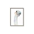 Picture of Ostrich Peekaboo _GroupedProduct_Rectangle_Portrait_Mini_ _GroupedProduct_Rectangle_Portrait_Canvas_Framed_