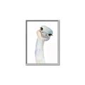 Picture of Ostrich Peekaboo _GroupedProduct_Rectangle_Portrait_Mini_ _GroupedProduct_Rectangle_Portrait_Canvas_Framed_