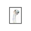 Picture of Ostrich Peekaboo _GroupedProduct_Rectangle_Portrait_Mini_ _GroupedProduct_Rectangle_Portrait_Canvas_Framed_