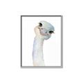 Picture of Ostrich Peekaboo _GroupedProduct_Rectangle_Portrait_Mini_ _GroupedProduct_Rectangle_Portrait_Canvas_Framed_