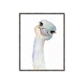 Picture of Ostrich Peekaboo _GroupedProduct_Rectangle_Portrait_Mini_ _GroupedProduct_Rectangle_Portrait_Canvas_Framed_