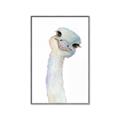 Picture of Ostrich Peekaboo _GroupedProduct_Rectangle_Portrait_Mini_ _GroupedProduct_Rectangle_Portrait_Canvas_Framed_