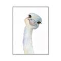 Picture of Ostrich Peekaboo _GroupedProduct_Rectangle_Portrait_Mini_ _GroupedProduct_Rectangle_Portrait_Canvas_Framed_