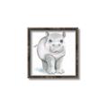 Picture of Tiny Hippo _GroupedProduct_Square_Mini_ _GroupedProduct_Square_Canvas_Framed_