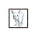 Picture of Tiny Rhino _GroupedProduct_Square_Mini_ _GroupedProduct_Square_Canvas_Framed_