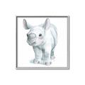 Picture of Tiny Rhino _GroupedProduct_Square_Mini_ _GroupedProduct_Square_Canvas_Framed_