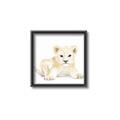 Picture of Tiny Lion _GroupedProduct_Square_Mini_ _GroupedProduct_Square_Canvas_Framed_