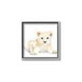 Picture of Tiny Lion _GroupedProduct_Square_Mini_ _GroupedProduct_Square_Canvas_Framed_