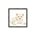Picture of Tiny Lion _GroupedProduct_Square_Mini_ _GroupedProduct_Square_Canvas_Framed_