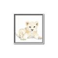 Picture of Tiny Lion _GroupedProduct_Square_Mini_ _GroupedProduct_Square_Canvas_Framed_