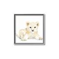 Picture of Tiny Lion _GroupedProduct_Square_Mini_ _GroupedProduct_Square_Canvas_Framed_