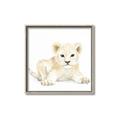 Picture of Tiny Lion _GroupedProduct_Square_Mini_ _GroupedProduct_Square_Canvas_Framed_