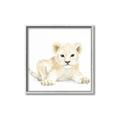 Picture of Tiny Lion _GroupedProduct_Square_Mini_ _GroupedProduct_Square_Canvas_Framed_