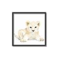 Picture of Tiny Lion _GroupedProduct_Square_Mini_ _GroupedProduct_Square_Canvas_Framed_