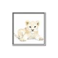 Picture of Tiny Lion _GroupedProduct_Square_Mini_ _GroupedProduct_Square_Canvas_Framed_