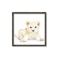 Picture of Tiny Lion _GroupedProduct_Square_Mini_ _GroupedProduct_Square_Canvas_Framed_