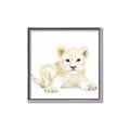 Picture of Tiny Lion _GroupedProduct_Square_Mini_ _GroupedProduct_Square_Canvas_Framed_