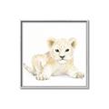 Picture of Tiny Lion _GroupedProduct_Square_Mini_ _GroupedProduct_Square_Canvas_Framed_