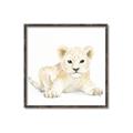Picture of Tiny Lion _GroupedProduct_Square_Mini_ _GroupedProduct_Square_Canvas_Framed_
