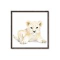 Picture of Tiny Lion _GroupedProduct_Square_Mini_ _GroupedProduct_Square_Canvas_Framed_