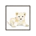 Picture of Tiny Lion _GroupedProduct_Square_Mini_ _GroupedProduct_Square_Canvas_Framed_