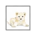 Picture of Tiny Lion _GroupedProduct_Square_Mini_ _GroupedProduct_Square_Canvas_Framed_