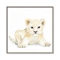 Picture of Tiny Lion _GroupedProduct_Square_Mini_ _GroupedProduct_Square_Canvas_Framed_