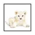 Picture of Tiny Lion _GroupedProduct_Square_Mini_ _GroupedProduct_Square_Canvas_Framed_