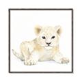 Picture of Tiny Lion _GroupedProduct_Square_Mini_ _GroupedProduct_Square_Canvas_Framed_
