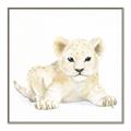 Picture of Tiny Lion _GroupedProduct_Square_Mini_ _GroupedProduct_Square_Canvas_Framed_