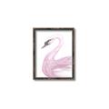 Picture of Pink Swan _GroupedProduct_Rectangle_Portrait_Mini_ _GroupedProduct_Rectangle_Portrait_Canvas_Framed_