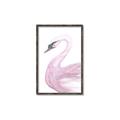 Picture of Pink Swan _GroupedProduct_Rectangle_Portrait_Mini_ _GroupedProduct_Rectangle_Portrait_Canvas_Framed_