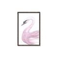 Picture of Pink Swan _GroupedProduct_Rectangle_Portrait_Mini_ _GroupedProduct_Rectangle_Portrait_Canvas_Framed_