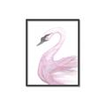 Picture of Pink Swan _GroupedProduct_Rectangle_Portrait_Mini_ _GroupedProduct_Rectangle_Portrait_Canvas_Framed_