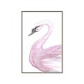 Picture of Pink Swan _GroupedProduct_Rectangle_Portrait_Mini_ _GroupedProduct_Rectangle_Portrait_Canvas_Framed_