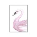 Picture of Pink Swan _GroupedProduct_Rectangle_Portrait_Mini_ _GroupedProduct_Rectangle_Portrait_Canvas_Framed_