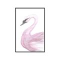 Picture of Pink Swan _GroupedProduct_Rectangle_Portrait_Mini_ _GroupedProduct_Rectangle_Portrait_Canvas_Framed_