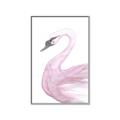 Picture of Pink Swan _GroupedProduct_Rectangle_Portrait_Mini_ _GroupedProduct_Rectangle_Portrait_Canvas_Framed_