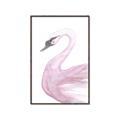 Picture of Pink Swan _GroupedProduct_Rectangle_Portrait_Mini_ _GroupedProduct_Rectangle_Portrait_Canvas_Framed_