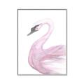Picture of Pink Swan _GroupedProduct_Rectangle_Portrait_Mini_ _GroupedProduct_Rectangle_Portrait_Canvas_Framed_