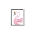 Picture of Pink Swan Queen  _GroupedProduct_Rectangle_Portrait_Mini_ _GroupedProduct_Rectangle_Portrait_Canvas_Framed_