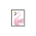 Picture of Pink Swan Queen  _GroupedProduct_Rectangle_Portrait_Mini_ _GroupedProduct_Rectangle_Portrait_Canvas_Framed_