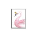 Picture of Pink Swan Queen  _GroupedProduct_Rectangle_Portrait_Mini_ _GroupedProduct_Rectangle_Portrait_Canvas_Framed_