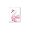 Picture of Pink Swan Queen  _GroupedProduct_Rectangle_Portrait_Mini_ _GroupedProduct_Rectangle_Portrait_Canvas_Framed_