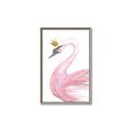 Picture of Pink Swan Queen  _GroupedProduct_Rectangle_Portrait_Mini_ _GroupedProduct_Rectangle_Portrait_Canvas_Framed_