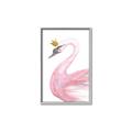 Picture of Pink Swan Queen  _GroupedProduct_Rectangle_Portrait_Mini_ _GroupedProduct_Rectangle_Portrait_Canvas_Framed_