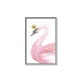 Picture of Pink Swan Queen  _GroupedProduct_Rectangle_Portrait_Mini_ _GroupedProduct_Rectangle_Portrait_Canvas_Framed_