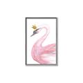 Picture of Pink Swan Queen  _GroupedProduct_Rectangle_Portrait_Mini_ _GroupedProduct_Rectangle_Portrait_Canvas_Framed_