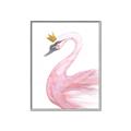 Picture of Pink Swan Queen  _GroupedProduct_Rectangle_Portrait_Mini_ _GroupedProduct_Rectangle_Portrait_Canvas_Framed_